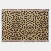 Cheetah Print Decke (Vorderseite)