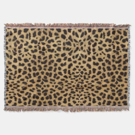 Cheetah Print Decke (Vorderseite)