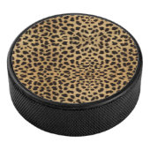 Cheetah Print Eishockey Puck (3/4)