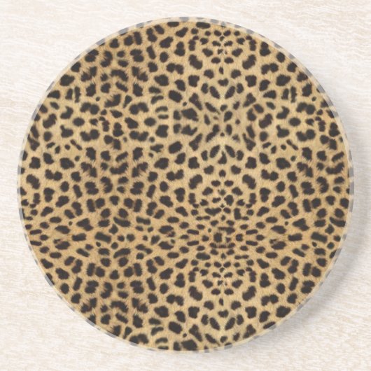 Cheetah Print Getränkeuntersetzer (Vorne)