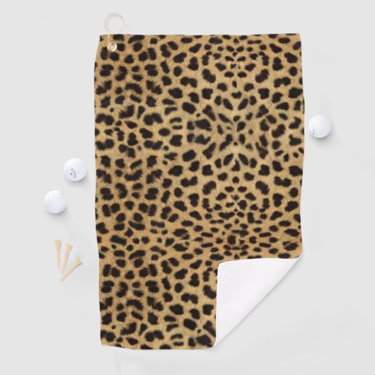 Cheetah Print Golfhandtuch (Insitu)