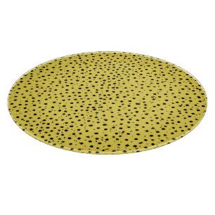 Cheetah Print in natürlicher Farbe Schneidebrett