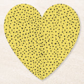 Cheetah Print in natürlicher Farbe Untersetzer (Vorderseite)