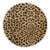 Cheetah Print Keramikknauf (Vorderseite)