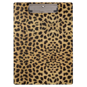Cheetah Print Klemmbrett
