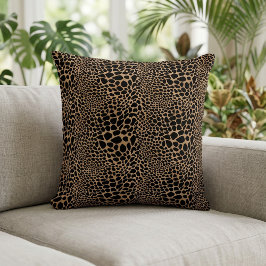 Cheetah Print Large & Small Spots Kissen Kissen