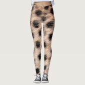 Cheetah Print Leggings (Vorderseite)