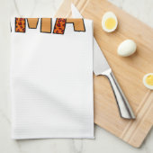 Cheetah Print Leopard Mama Geschirrtuch (Viertel Falte)