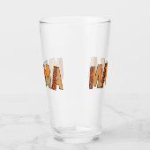 Cheetah Print Leopard Mama Glas (Rechts)