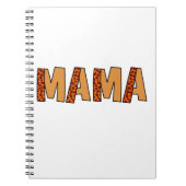 Cheetah Print Leopard Mama Notizblock (Vorderseite)