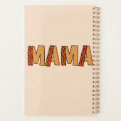 Cheetah Print Leopard Mama Planer (Rückseite)