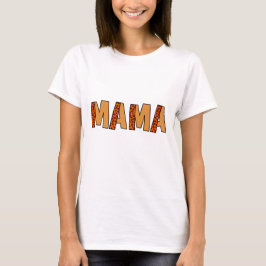 Cheetah Print Leopard Mama T-Shirt