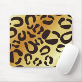 Cheetah Print Mousepad (Mit Mouse)