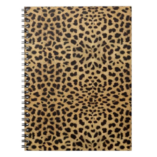 Cheetah Print Notizblock (Vorderseite)