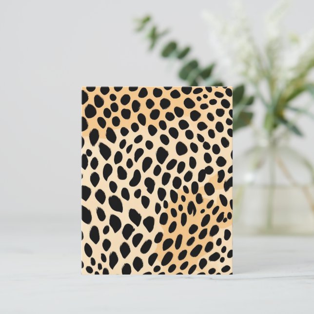 Cheetah Print Pattern (Stehend Vorderseite)