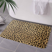 Cheetah Print pattern Badematte