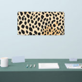 Cheetah Print Pattern Banner (Messe)