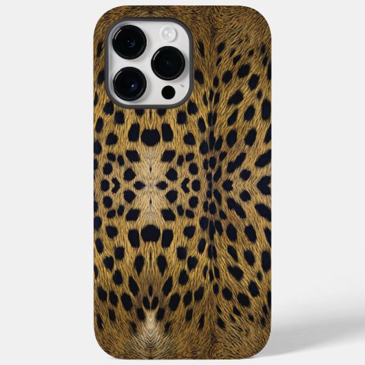Cheetah Print Pattern Case-Mate iPhone Hülle (Rückseite)