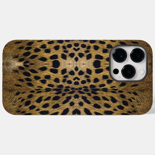 Cheetah Print Pattern Case-Mate iPhone Hülle (Rückseite (Horizontal))
