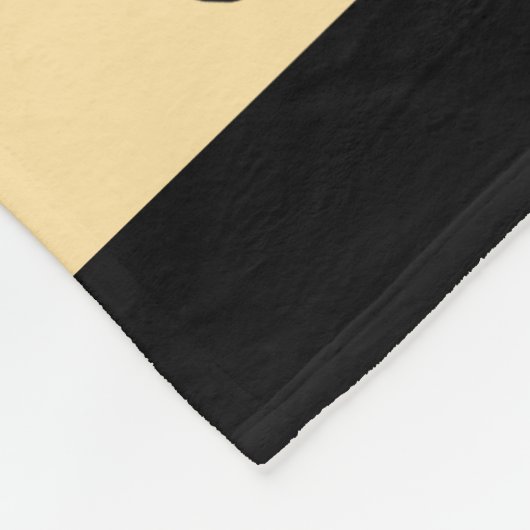 Cheetah Print Pattern Fleece Blanket (Ecke)