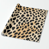 Cheetah Print Pattern Geschenkpapier (Ungerollt)