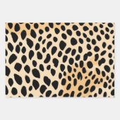 Cheetah Print Pattern Geschenkpapier Set (Vorderseite 2)
