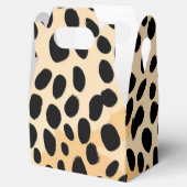 Cheetah Print Pattern Geschenkschachtel (Geöffnet)