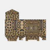 Cheetah Print Pattern Geschenkschachtel (Ungefaltet)