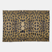 Cheetah Print Pattern Geschirrtuch (Horizontal)