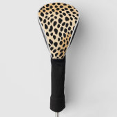 Cheetah Print Pattern Golf Headcover (Vorderseite)