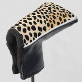 Cheetah Print Pattern Golf Headcover (3/4 Vorderseite)