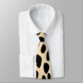 Cheetah Print Pattern Krawatte (Gebunden)