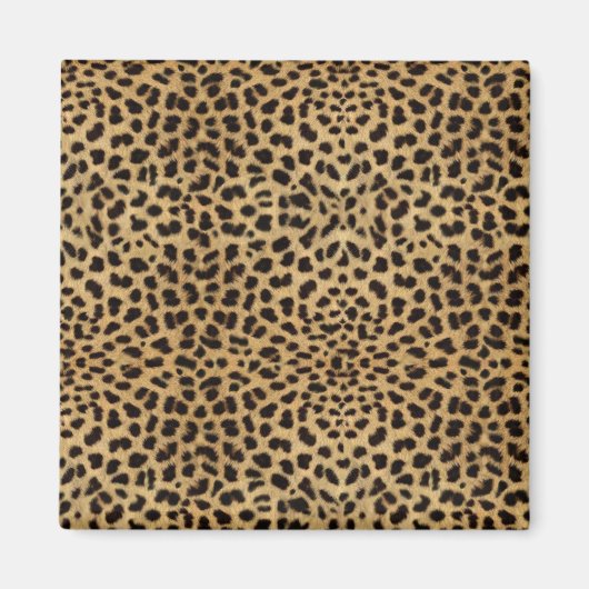 Cheetah Print pattern Magnet (Vorne)