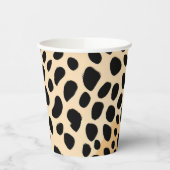 Cheetah Print Pattern Pappbecher (Links)