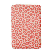 Cheetah Print Pattern Red Badematte (Vorderseite Vertikal)