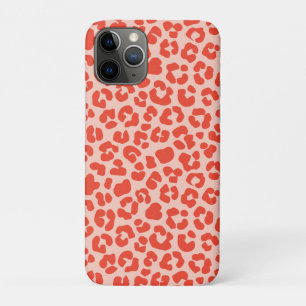 Cheetah Print Pattern Red Case-Mate iPhone Hülle