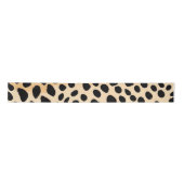 Cheetah Print Pattern Satinband (Vorderseite)