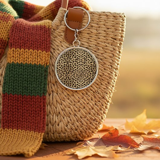 Cheetah Print pattern Schlüsselanhänger