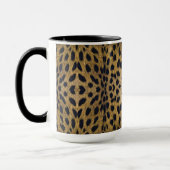 Cheetah Print Pattern Tasse (Links)