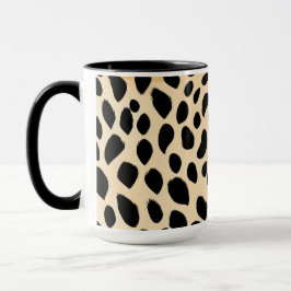 Cheetah Print Pattern Tasse