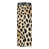 Cheetah Print Pattern Thermosbecher (Rückseite)