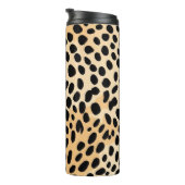 Cheetah Print Pattern Thermosbecher (Nach rechts gedreht)