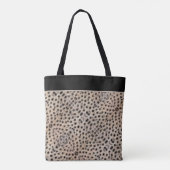 Cheetah Print personalisieren Tasche (Rückseite)