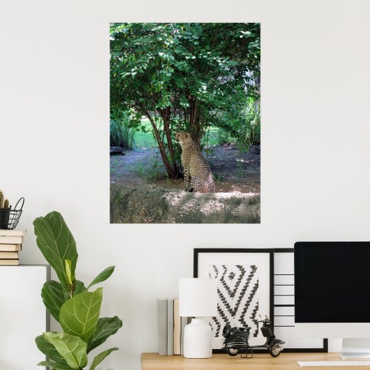 Cheetah Print / Poster (Heimbüro)