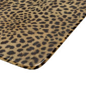 Cheetah Print Schneidebrett (Ecke)