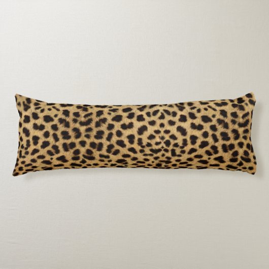 Cheetah Print Seitenschläferkissen (Vorderseite)