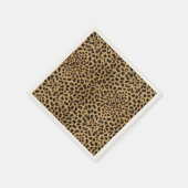 Cheetah Print Serviette (Ecke)