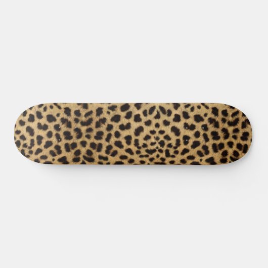 Cheetah Print Skateboard (Horizontal)