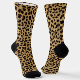 Cheetah Print Socken