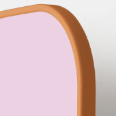 Cheetah Print Star auf Pink Pickle Ball Paddel Pickleball Schläger (Linke Seite)